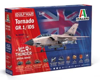 ITA35107 - Aereo da caccia WAR THUNDER - TORNADE GR.1/IDS Guerra del Golfo - da assemblare e dipingere