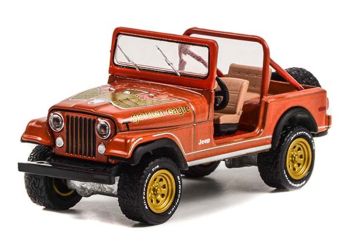GREEN35230-C - 1981 JEEP CJ-7 Golden Eagle della serie ALL-TERRAIN sotto blister