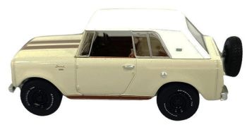 GREEN35310-B - INTERNATIONAL Scout 800 Sportop del 1967 (beige e marrone) - Serie ALL-TERRAIN (confezione blister)