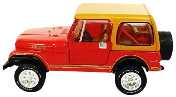 GREEN35310-E - JEEP CJ-7 Laredo del 1980 (rosso) - Serie ALL-TERRAIN (confezione blister)