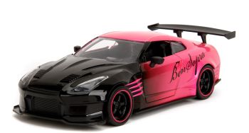 JAD35500 - NISSAN GTR 2009 Nero e rosa - BEN SOPRA - PINK SLIPS