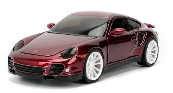 JAD35506 - PORSCHE 911 Turbo rosso metallizzato - PINK SLIPS