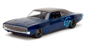 JAD36009 - DODGE Charger Widebody 1968 Blu - PINK SLIPS