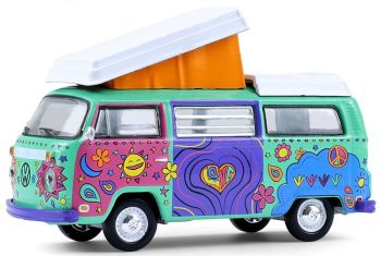 GREEN36120-C - VOLKSWAGEN Tipo 2 1973 - Westfalia Campmobile - Furgone Festival Musicale
