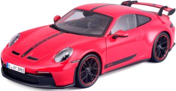 MST36458R - Porsche 911 GT3 del 2022, rossa con strisce nere