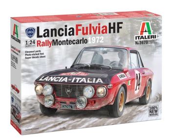 ITA3670 - LANCIA Fulvia HF #14 Rally di Monte Carlo 1972 da assemblare e dipingere