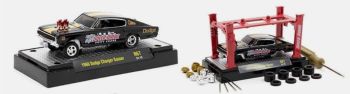 M2M-37000-67-C - DODGE Charger Gasser 1966 Nero KIT DI MODELLINO in blister