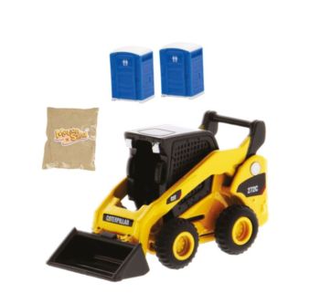 CARRERA37085965 - PlayBox kit - mini caricatore CATERPILLAR 272C con sabbia magica