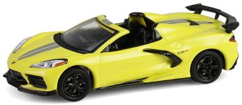 GREEN37320-F - Chevrolet Corvette C8.R decappottabile 2022, gialla, della serie Barrett-Jackson Serie