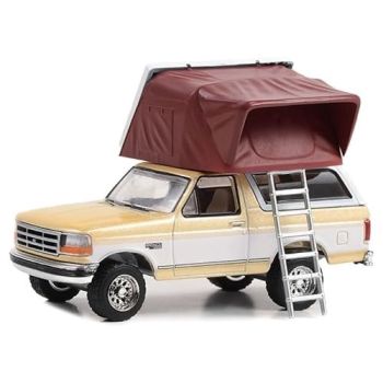GREEN38050-F - FORD Bronco XLT beige del 1996 della serie THE GREAT OUTDOORS in blister pacco