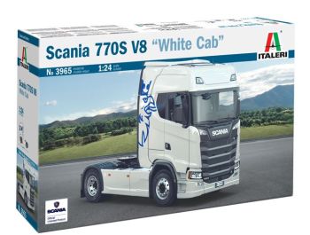 ITA3965 - SCANIA 770S V8 4x2 Cabina Bianca Da assemblare e dipingere