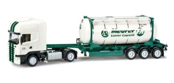 HER302401 - SCANIA R09 Topline con rimorchio portacontainer LANFER