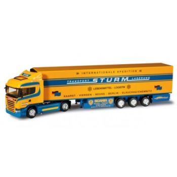 HER302685 - SCANIA R13 Streamline Highline con rimorchio refrigerato STURM