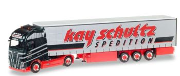 HER306980 - VOLVO FH Gl. XL 4x2 con rimorchio telonato 3 Assi KAY SCHULTZ