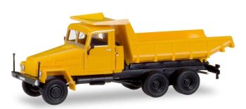 HER307574 - Autocarro con cassone ribaltabile di colore arancione – IFA G5 6x4