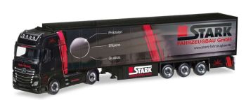 HER308380 - MERCEDES Actros Giga 4x2 con rimorchio 3 Assi TRIO TRANS / STARK FAHRZ