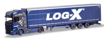 HER310413 - SCANIA CS 20 HD 4x2 con rimorchio 3 Assi LOG-X