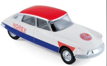 NOREV310603 - CITROËN DS 19 1958 Ciclista – Blu bianco e rosso