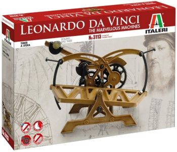ITA3113 - Cronometro Da Vinci da assemblare e dipingere