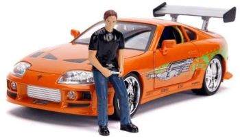 JAD31139 - TOYOTA Supra 1995 FAST AND FURIOUS con figura e luci
