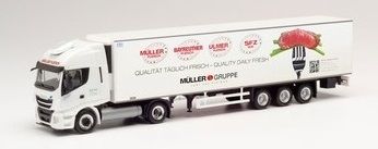 HER312257 - IVECO Stralis Np 4x2 con rimorchio frigorifero 3 Assi MÜLLER