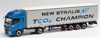 HER312271 - Rimorchio telonato IVECO Stralis NP 4x2 a 3 assi TC02 CHAMPION