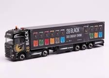HER312509 - SCANIA CS20 4x2 con rimorchio frigorifero 28 BLACK ENERGY DRINK
