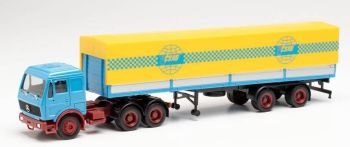 HER313124 - MERCEDES NG 6x4 con rimorchio telonato 2 Assi CSAD