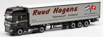 HER313872 - DAF XF SSC Euro 6 4x2 con rimorchio telonato 3 Assi RUUD HAGENS