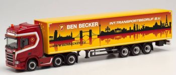 HER314091 - SCANIA CR 20 HD 6x2 con rimorchio a 3 assi BEN BECKER