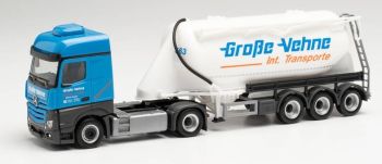 HER314169 - MERCEDES Actros BigSpace 4x2 con rimorchio a 3 assi silo GROSS VEHNE