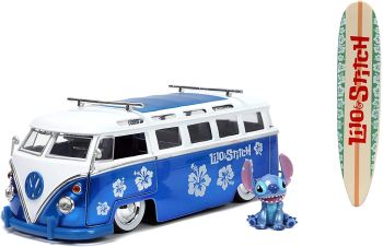 JAD31992 - Autobus VOLKSWAGEN 1962Disney Lilo & Stich con figura