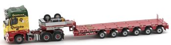 IMC32-0018 - MERCEDES BENZ Arocs Big Space 6x4 con pianale semi ribassato NOOTEBOOM 6 assi QUINTO trasporto