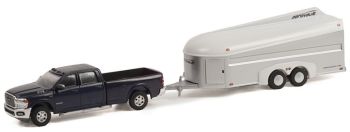 GREEN32240-D - DODGE RAM 3500 2021 con rimorchio 2 assi della serie HITCH & TW in blister