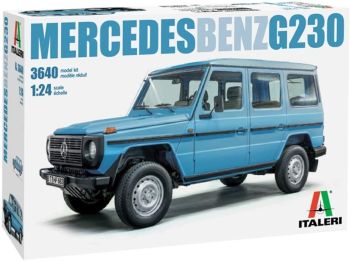 ITA3640 - MERCEDES G230 blu da montare e verniciare