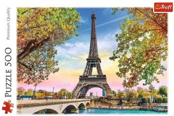 TRF37330 - Puzzle 500 Pezzi Parigi Romantica