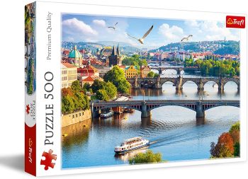 TRF37382 - Puzzle 500 Pezzi Praga Repubblica Ceca