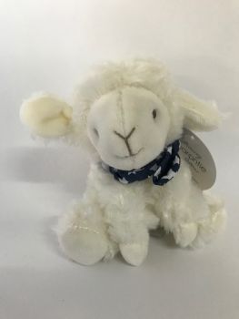 DC3817-04 - Piumino agnello con sciarpa Blu scuro e stella