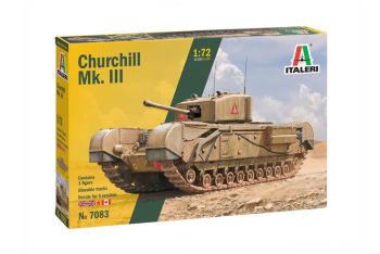 ITA7083 - Serbatoio Churchill Mk. III da assemblare e verniciare