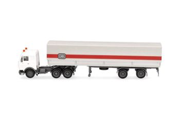 HER318846 - MERCEDES BENZ NG 6x4 con rimorchio a 2 assi DB