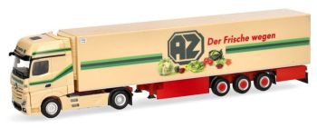 HER318938 - MERCEDES BENZ Actros L G 4x2 con rimorchio frigo a 3 assi KEMPEN