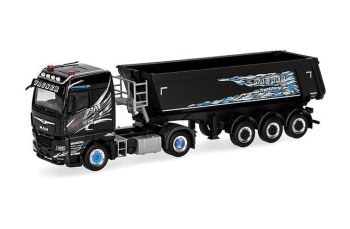 HER319928 - MAN TGX GM 4x2 con cassone ribaltabile a 3 assi WAGNER MITTELESCHENBACH