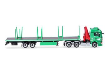 HER320368 - MAN TGS TM 6x4 con rimorchio a 2 assi TROST