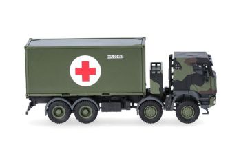 HER747219-002 - IVECO Trakker 8x8 con container da 20 piedi della Bundeswehr