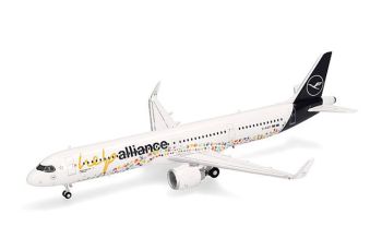 HER573900 - AIRBUS A321neo Lufthansa Help Alliance Bianco