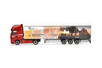 HER939256 - MERCEDES BENZ Actros 2018 4x2 con rimorchio a 3 assi GARTNER - Monastero di Lorsch