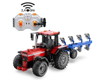 JAM402908 - Trattore con aratro - radiocomandato - BRICKS - 1675 pezzi