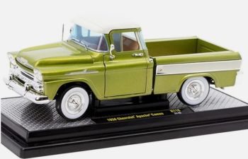 M2M-40300-118A - Chevrolet Apache Cameo del 1958, verde e bianca