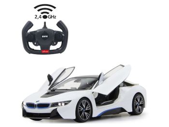 JAM404571 - BMW i8 blanco con puertas funcionales - Radiocontrol