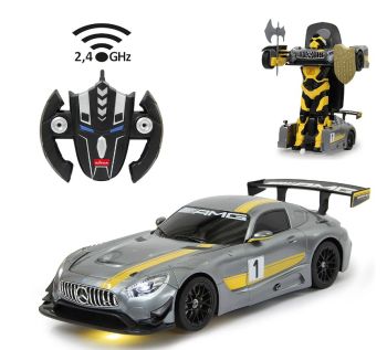 JAM410028 - MERCEDES-AMG GT3 gris - Transformable - Radiocontrolado